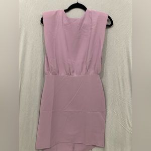 Purple cocktail dress